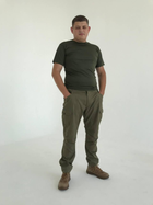 Тактические штаны олива НГУ, ВСУ, Нацгвардия рип-стоп 52 (XL) - изображение 5