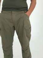 Тактические штаны олива НГУ, ВСУ, Нацгвардия рип-стоп 52 (XL) - изображение 8
