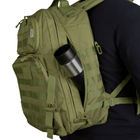 Тактичний рюкзак Camotec з щільної та зносостійкої тканин Dash Olive - зображення 4