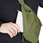 Компактная тактическая однолямочная сумка Camotec Cobra Olive - изображение 4