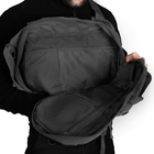 Тактический однолямочный рюкзак Camotec скрытым отделением для оружия TCB Black - изображение 10