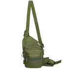 Тактична сумка Camotec з прихованим відділенням під зброю Gunner Sling Olive - зображення 1