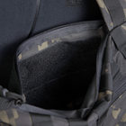 Тактичний однолямковий рюкзакз Camotec прихованим відділенням для зброї TCB Multicam Black - зображення 13