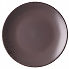 Тарелка обеденная Ardesto Lucca Grey brown Коричневый 26 см (AR2926GMC)