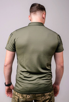 Тактическая футболка поло GorLin 46 Хаки (Т-42) - изображение 3