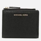 Кошелек кожаний Michael Kors JET SET MD SNAP BILLFOLD 34F9GJ6F2L001 Черный (800070263213)