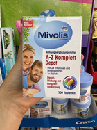 Мультивитаминный комплекс 100 таб. Mivolis "A-Z Depot". Германия