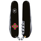 Складной нож Victorinox Huntsman Ukraine 1.3713.3_W0020u - изображение 2