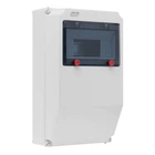 Розподільний щит під розетки IDE 9 модулів 369x222x130мм IP67 з шинами N+PE(178M/RR)