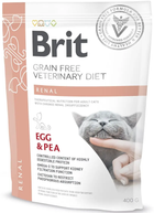 Сухой корм для кошек Brit VD Renal при заболеваниях почек с яйцом и горохом