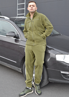 Флісовий костюм з липучками тактичний Хакі 46 (id291r46) - зображення 7