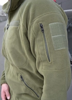 Флісовий костюм з липучками тактичний Хакі 38 (id291r38) - изображение 6