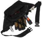 Тактическая сумка на пояс 410*170*90мм поясной рюкзак PETERSON 716-02-8992-Black - изображение 7
