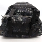 Тактический рюкзак 40 л, B01, Черная анаконда - изображение 8