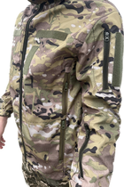 Куртка тактическая мультикам летняя softshell, Куртка multicam водонепроницаемая , Ветровка мультикам 52р. - изображение 5
