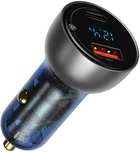 Автомобільний зарядний пристрій Baseus 65W Particular Digital Display QC+PPS Dual Quick Car Charger(CCKX-C0A)