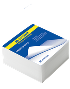 Папір для нотаток Buromax 80x80х20мм 220 аркушів склеєний Білий (BM.2206)