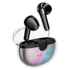 Бездротові навушники Bluetooth з мікрофоном Borofone BW15 |BT5.3, 30/250mAh, 4h, LED| black