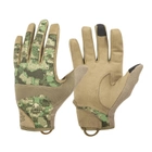 Рукавички Range Tactical Gloves Hard Helikon-Tex PenCott WildWood/Coyote S - зображення 1