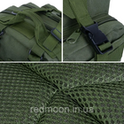 Армійський тактичний рюкзак M07 45л (50х30х20 см), Олива - зображення 8