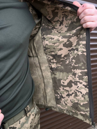 Тактическая куртка Гретта летняя пиксель Premium, Куртка пиксель, Куртка летняя Пиксель ВСУ 46р. - изображение 5