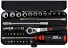 Набор мультиголовок Wurth 1/4" 34 предмета (096501434)