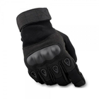 Тактические перчатки с закрытыми пальцами, Черный, XL - изображение 5