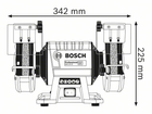 Шліфмашина Bosch FI 150/20 MM 350W GBG 35-15 (060127A300) - зображення 2