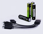 Аккумуляторная батарея Verico Loop Energy AAA USB Type-C 900mWh/600mAh Li-ion 4 шт/уп. (1UDBT-A2WEBC-NN)