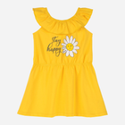 Дитячий літній сарафан для дівчинки Chicco Abiti 09003950000000-041 128 см Жовтий (8059609081394) - зображення 1