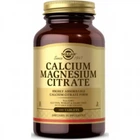 Цитрат кальцію магнію, Calcium Magnesium Citrate 200100 mg, Solgar, 100 таблеток (SOL-00509)