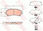 Гальмівні колодки TRW (GDB3648)