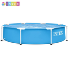 Круглий каркасний басейн Intex 28205 NP. Розміром 244x51см, об'єм 1828л
