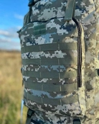 Тактический рюкзак баул 100л Пиксель военный рюкзак ВСУ 100 литров армейский рюкзак баул - изображение 6