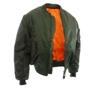 Тактическая двусторонняя куртка бомбер Mil-Tec ma1 олива 10403001 размер M - изображение 1
