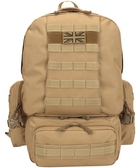 Рюкзак тактичний KOMBAT UK Expedition Pack 50ltr Uni койот (kb-ep50-coy) - изображение 2