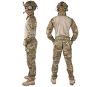 Тактичний демісезонний військовий костюм G3 штани, убакс, наколінники+налокітники, р.S - зображення 5