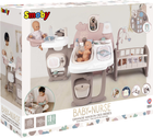 Ігровий центр Smoby Toys Baby Nurse Кімната малюка з кухнею, ванною, спальнею та аксесуарами (220376) (3032162203767) - зображення 4