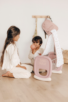 Колиска Smoby Toys Baby Nurse з балдахіном Сіро-рожева (220373) (3032162203736) - зображення 7