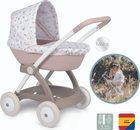 Spacerówka Smoby Baby Nurse Modern Cradle z koszyczkiem Pink pudrowy (7600254118) - obraz 2
