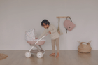 Spacerówka Smoby Baby Nurse Modern Cradle z koszyczkiem Pink pudrowy (7600254118) - obraz 7