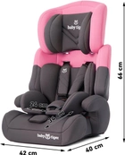 Fotelik samochodowy Baby Tiger Mali Pink (BTFMALIPNK0000) - obraz 12