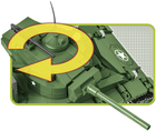 Klocki konstrukcyjne Cobi II Wojna Światowa Czołg M24 Chaffee 590 elementów (COBI-2543) - obraz 4
