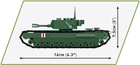 Klocki konstrukcyjne Cobi II Wojna Światowa Czołg Mk IV Churchill A22 315 elementów (COBI-2717) - obraz 6