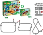 Zestaw klocków LEGO DUPLO Tory kolejowe i wiadukt 26 elementów (10872) - obraz 7