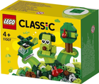 Конструктор LEGO Classic Зелені кубики для творчості 60 деталей (11007) - зображення 4