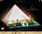 Zestaw klocków LEGO Architecture Piramida Cheopsa 1476 elementów (21058) - obraz 1