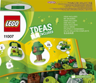 Zestaw klocków LEGO Classic Zielone klocki kreatywne 60 elementów (11007) - obraz 13