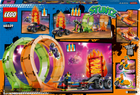 Конструктор LEGO City Stuntz Подвійна петля каскадерської арени 598 деталей (60339) - зображення 9