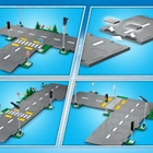 Zestaw LEGO City Town Road płyty 112 części (60304) - obraz 9